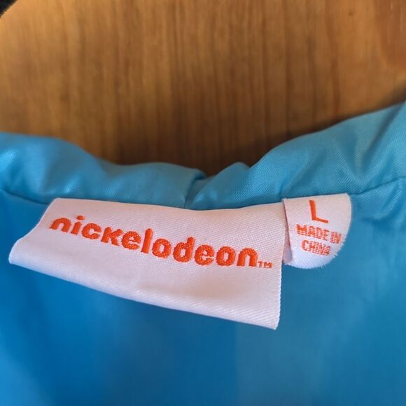 Nickelodeon Rugrats Windbreaker Jacket - Size L | Hooded Quarter-Zip Dinasauer🦖 - Picture 10 of 15